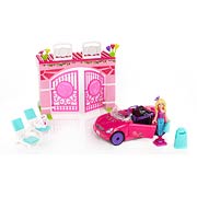 Mega Bloks Barbie Build N Style Convertible Vehicle Playset